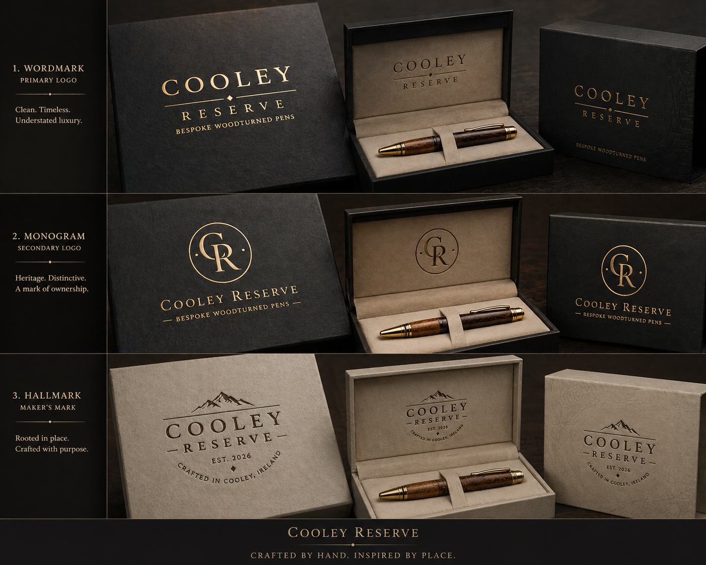 Luxury presentation box options